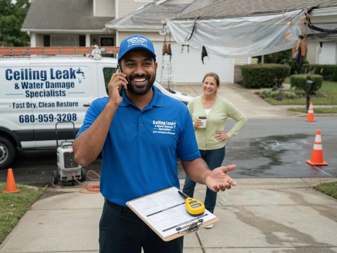 Ceiling Leak Cleanup Pine Bush, NY FAQs